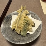 車屋 - 稚鮎の天ぷら