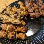串焼き黄金鶏 - 料理写真: