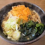 味の里 - かき揚げそば 550円