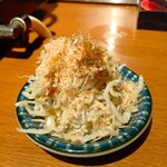 にんにく鶏焼肉サン - 青唐ちりめん