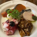 ピッツェリア クラフト - 前菜盛り合わせ