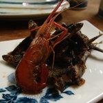 大甚 - モロコと手長海老の佃煮