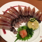 たらく うめ銀 - 生ホタルイカ