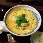 手打ちそば 友庵 - 玉子とじそば  750円