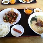 福味軒 - 鶏肉の味噌炒め定食