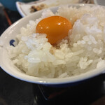 ぽん太 - 〆の？卵かけご飯｡