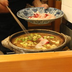 と村 - いよっ、待ってました、月の輪熊の鍋です　(2015/01)