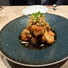 ススキノリビング - グレープフルーツとネギダレの油淋鶏