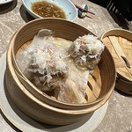 ススキノリビング - 自家製ずわい蟹と豚肉の焼売