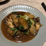 ススキノリビング - 牡蠣と青菜のオイスターソース炒め