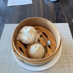 中國料理 跳龍門 - 小籠包チャーシュー蒸し饅頭