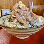 旬食健美  田しろ - いわし丼_鰯増量