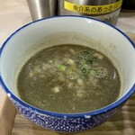 煮干しつけ麺 宮元 - 特濃煮干しつけ麺(並)