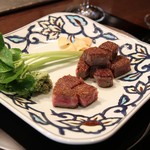 横浜うかい亭 - サーロイン50g＋テンダーロイン100g