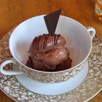 横浜うかい亭 - チョコレートのパルフェ