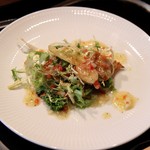 横浜うかい亭 - 北寄貝のサラダ