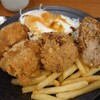 からやま - 豚メンチからあげ盛り定食（期間限定）