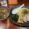 北海道らーめん ひむろ - 料理写真:焦がしニンニク醤油つけ麺 ￥990