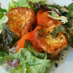 パッ・ド・シャー - サラダフランスパンフレンチトースト