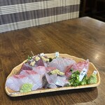 ふなっ子 - 刺身五点盛