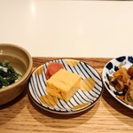 MID ミッドダイニング - 出汁巻き & たらこ。