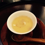 日本料理 太月 - 蛤の茶碗蒸し　あんかけ2015-3