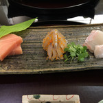 日本料理 太月 - お造り3種　2015-3