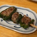 ちゃんこ井筒 - 肉ピーマン