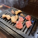 元祖あみやきどり 萬福食堂 - 
