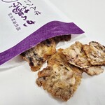越前海鮮倶楽部 - 料理写真:から揚げせんべい。