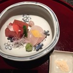 味吉兆 ぶんぶ庵 - 強肴　ヒラメ　マグロ