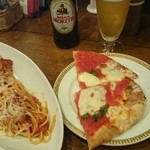Pittsuriatorikera - ランチ トマトのパスタとイタリアビール