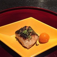 味吉兆 ぶんぶ庵 - 焼物　鰆　金柑