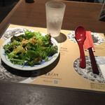 鎌倉パスタ - セットのサラダ