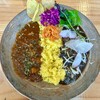 CURRY HOUSE KURAGE - 「２種合いがけカレー」@1600