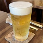 ラ･マンチーナ - ビール800円