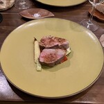 ラ･マンチーナ - シェフのおまかせ4,800円、ラム肉のロースト