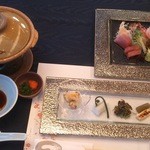 白雲 - 料理写真:前菜、お刺身