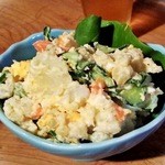 ポテサラも美味し♪300円