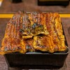 わたべ - うな重 特上 地焼き(至近距離)