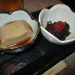 松吟庵 - ゴマ豆腐・キムチもずく