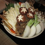 松吟庵 - お鍋の野菜