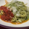 Gallery11(ホテルインディゴ東京渋谷) - スパゲッティーニ。 バジルペースト・チェリートマト・パルメザンチーズ