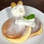 パンケーキ＋カフェラテ - 
