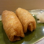 鮨辰巳 - お稲荷さん　お代わり出来ます