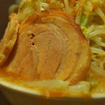 ラーメン　どかいち - 巻き豚バラが2枚（2015年3月14日）