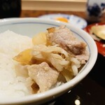 なのりあ - ④ 高知産豚の生姜焼き丼