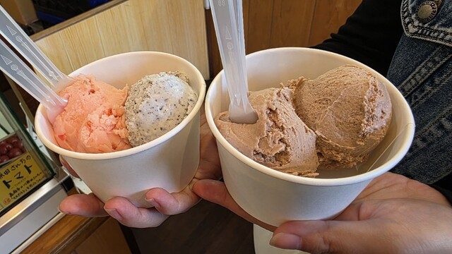 あいす工房 らく農家 - 宗像市その他/ジェラート・アイスクリーム