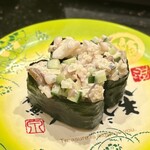 金沢まいもん寿司 - たこいかサラダ軍艦