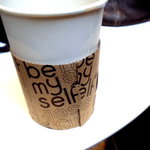 be my self - 熱くないようにという取っ手がお店のロゴです